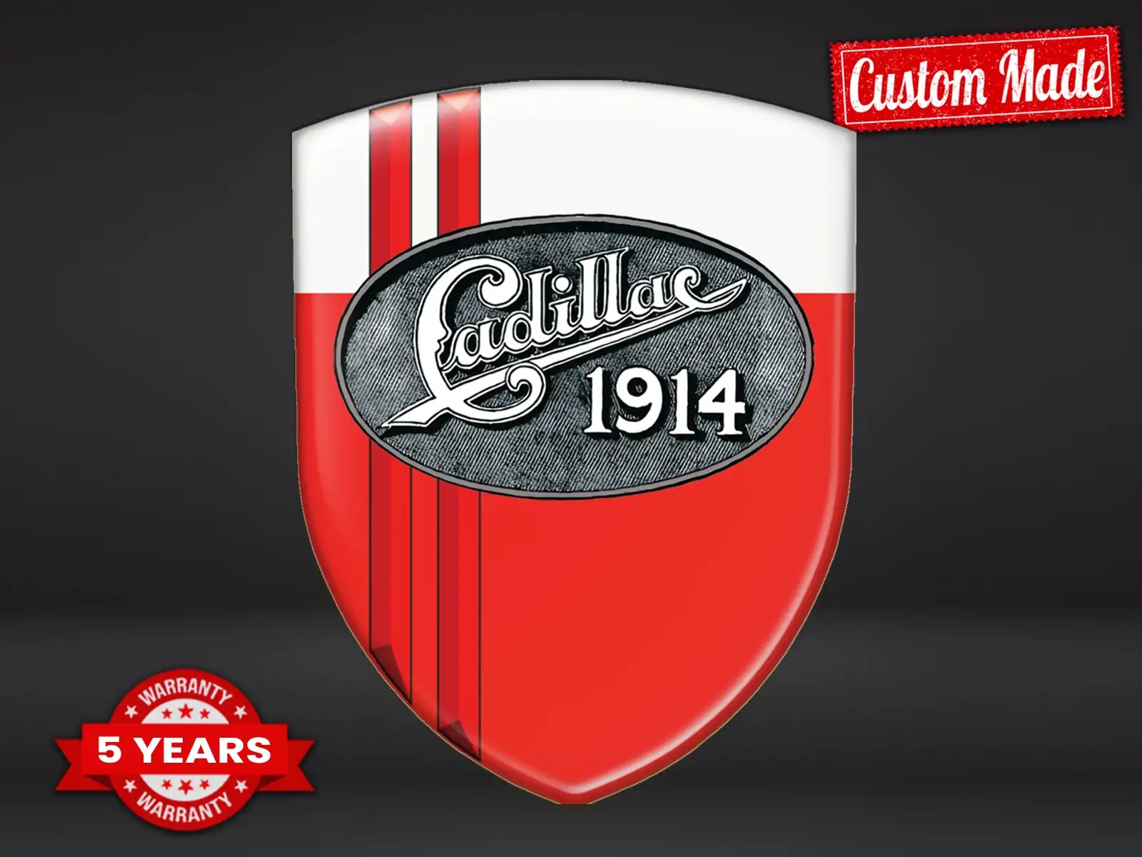 Cadillac Autosticker Business Edition Minimal Hochwertig